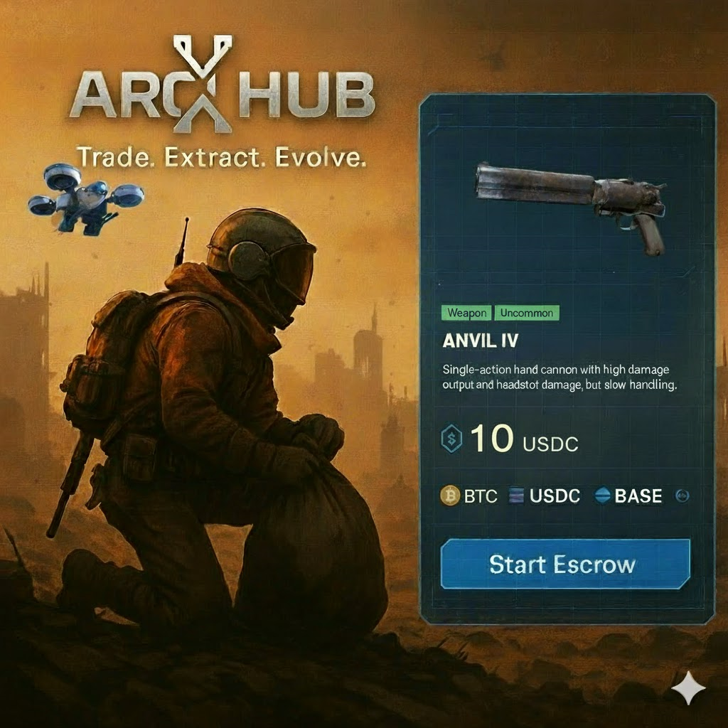 ArcX Hub Marketplace Interface